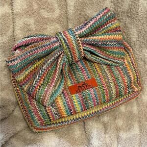 Hermès GWP Multicolor Knit Clutch